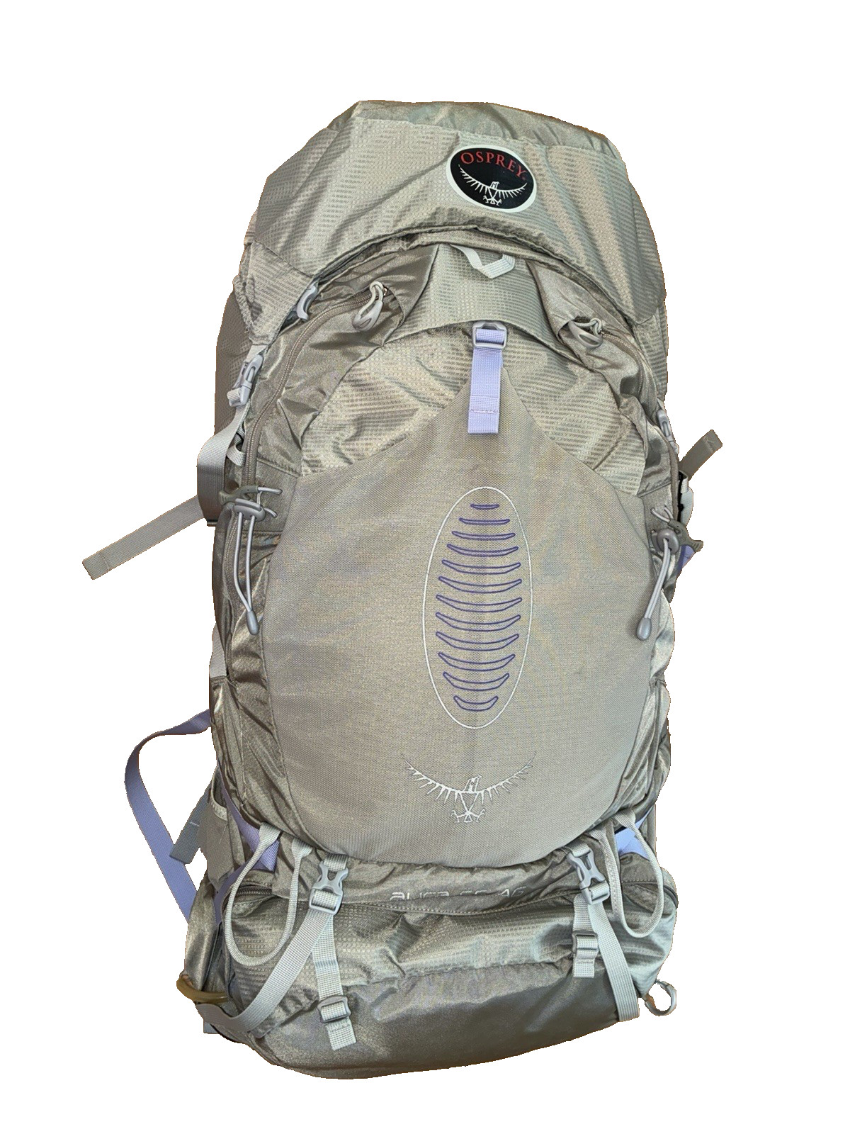 Osprey Aura AG 65 Backpack - Women\'s Silver/Purple, Medium