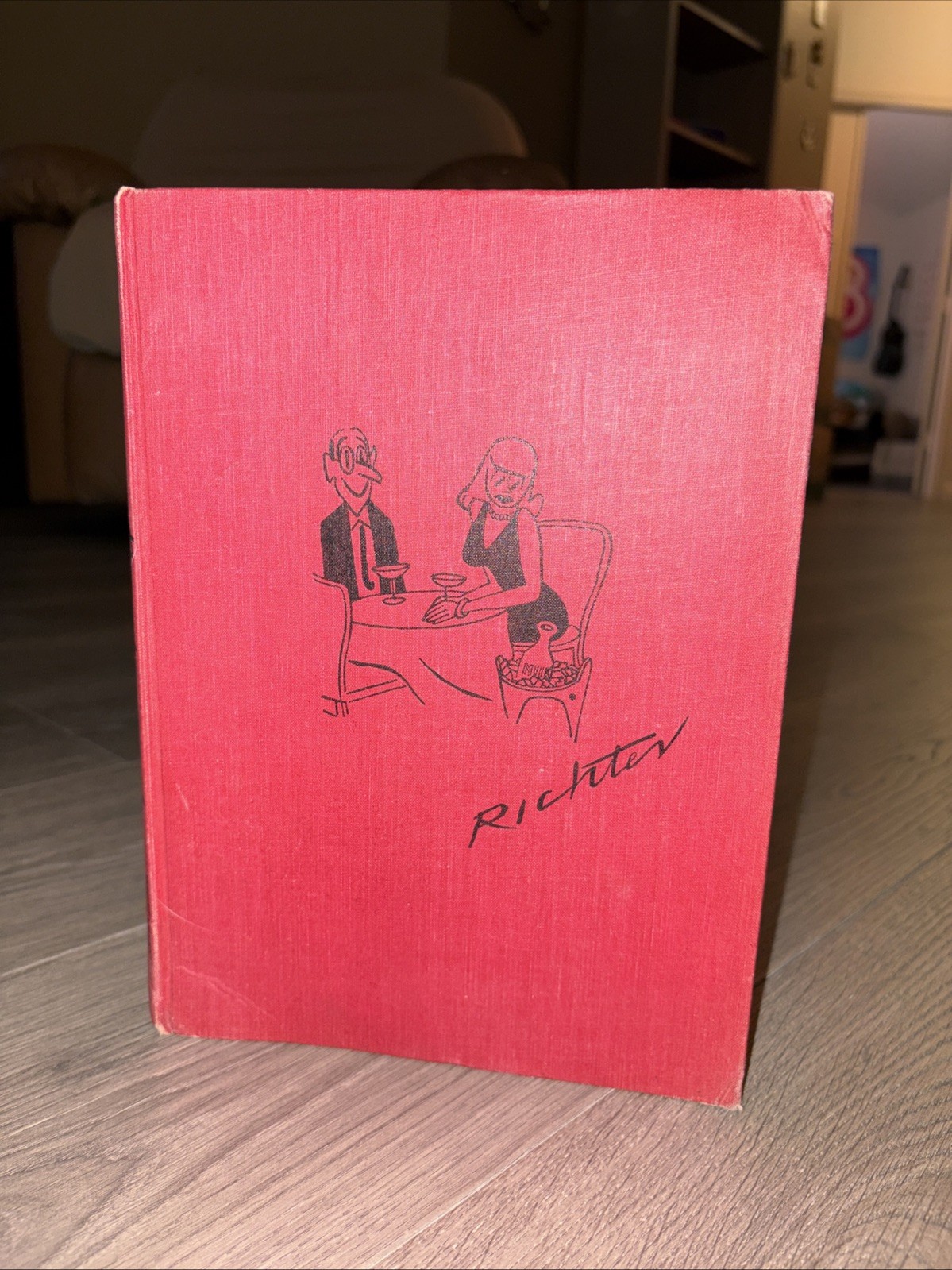 Vintage 1945 HC This One’s On Me By Mischa Richter WWII Era Collectible Humor