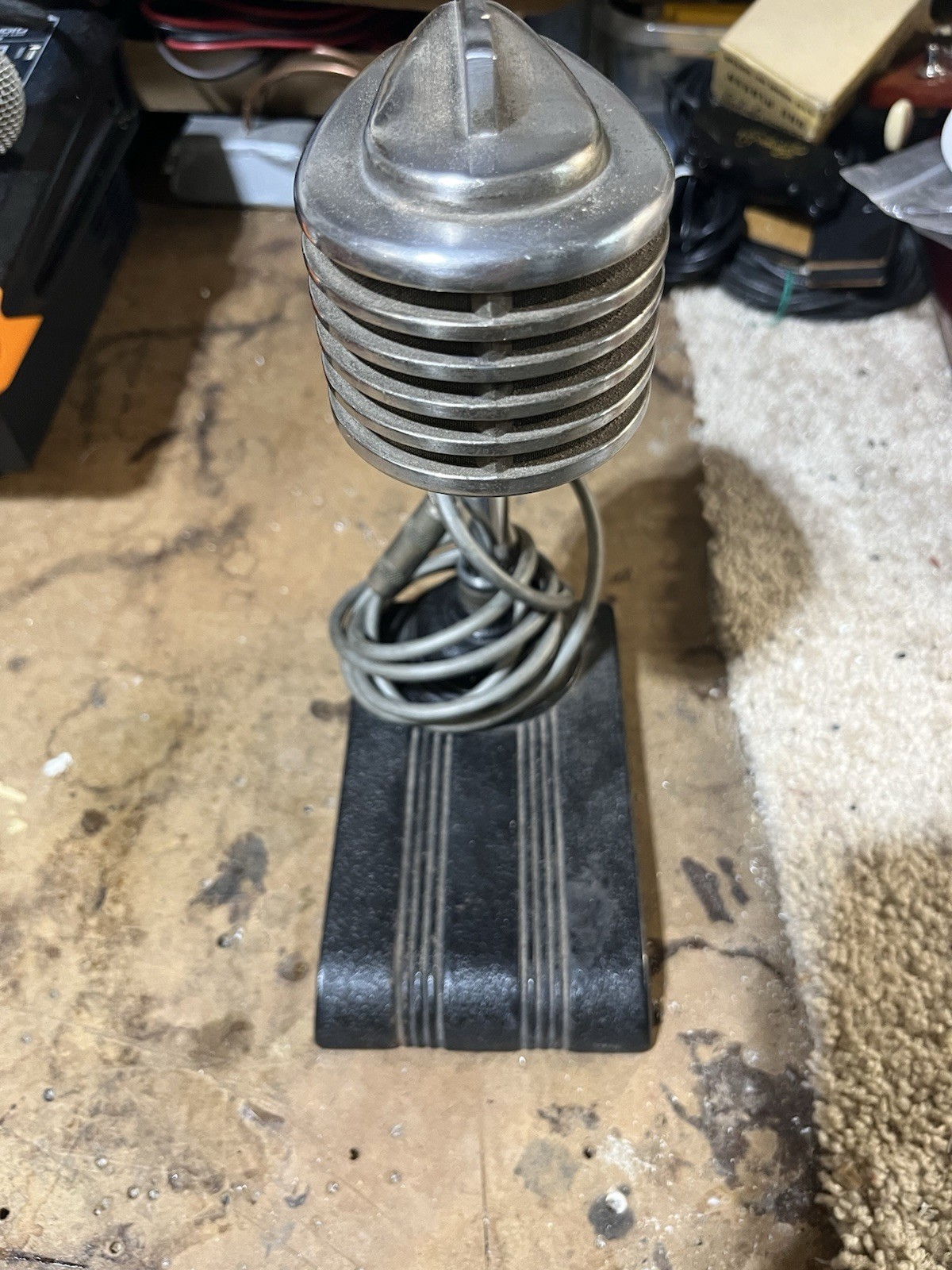 Vintage Turner Crystal Microphone 34X  6244  Works