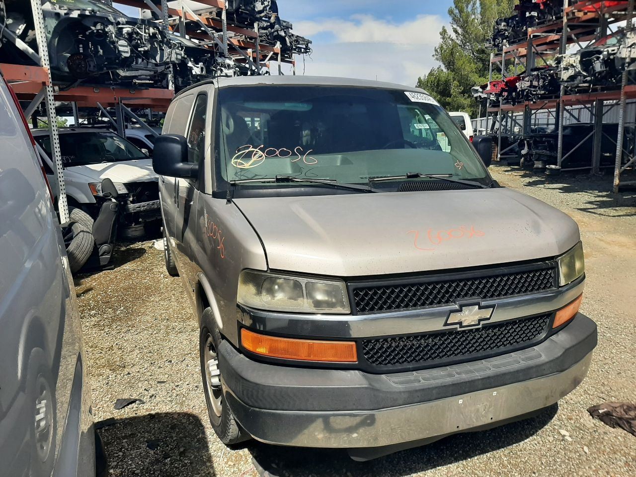2004-2009 CHEV EXPRESS 1500 VAN Fuel Tank W/O Fuel Fitting OPT 7T6 ID 15106176