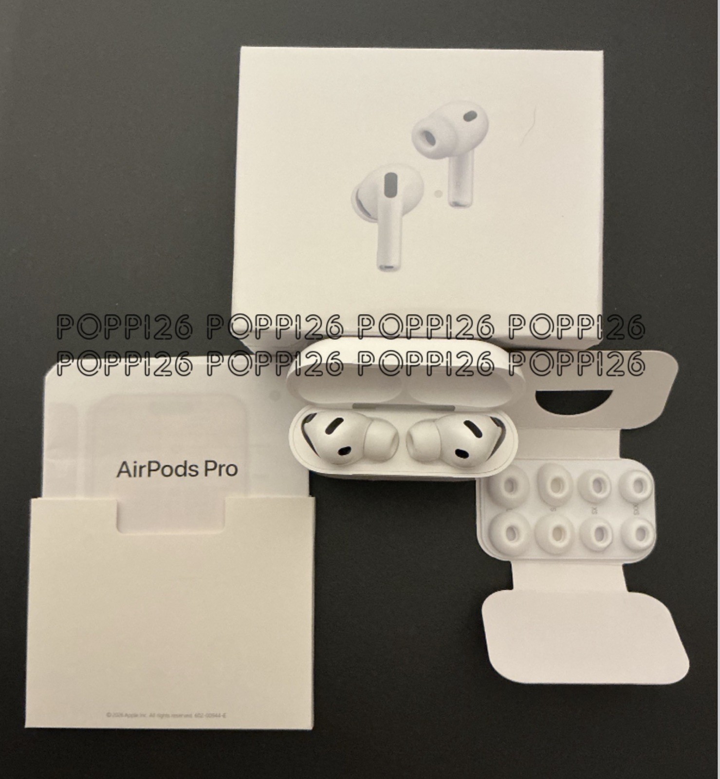 Apple AirPod Pro 3rd Gen w/Active Noise Canceling w/Charging Case “Open Box”