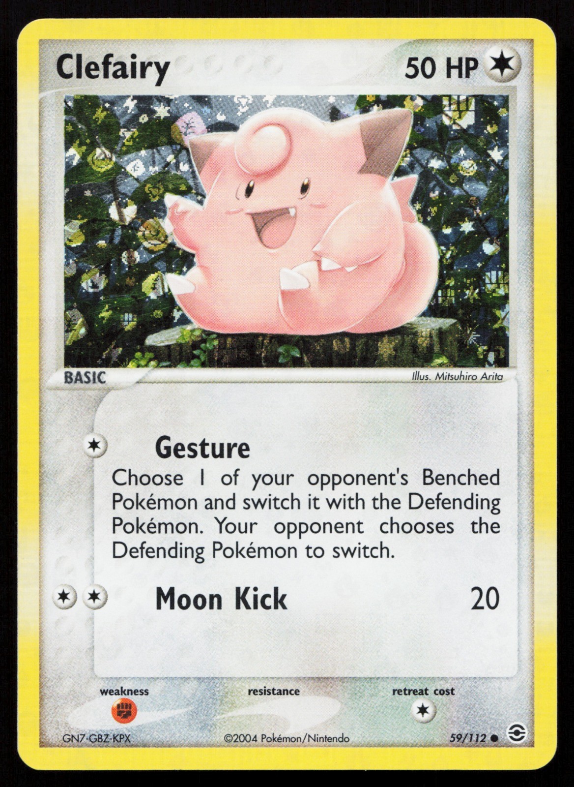 Clefairy 59/112 Reverse Holo | EX FireRed & LeafGreen - LP