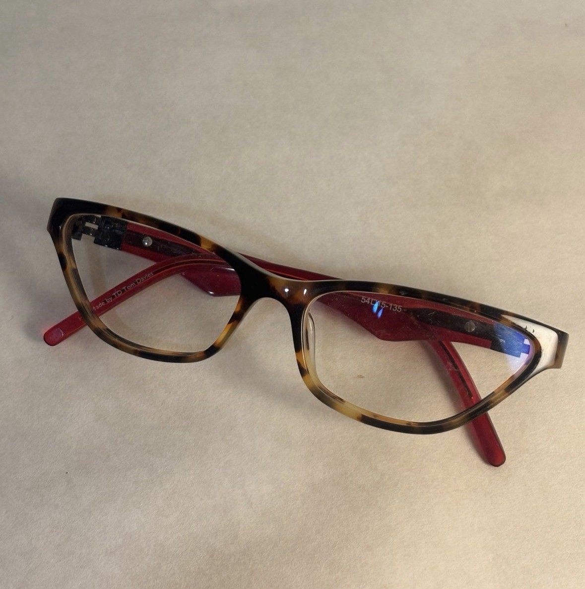 Tom Davies Handmade eyeglass frames TD174 Col 499 Tom Davies Handmade eyeglass frames TD174 Col 499