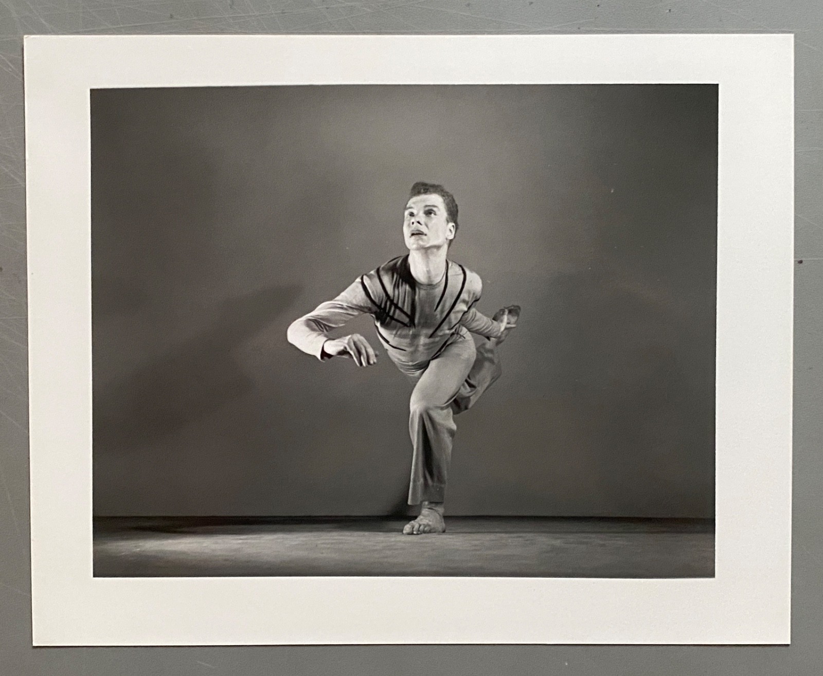 rare BARBARA MORGAN - Merce Cunningham (1944) gelatin silver photograph