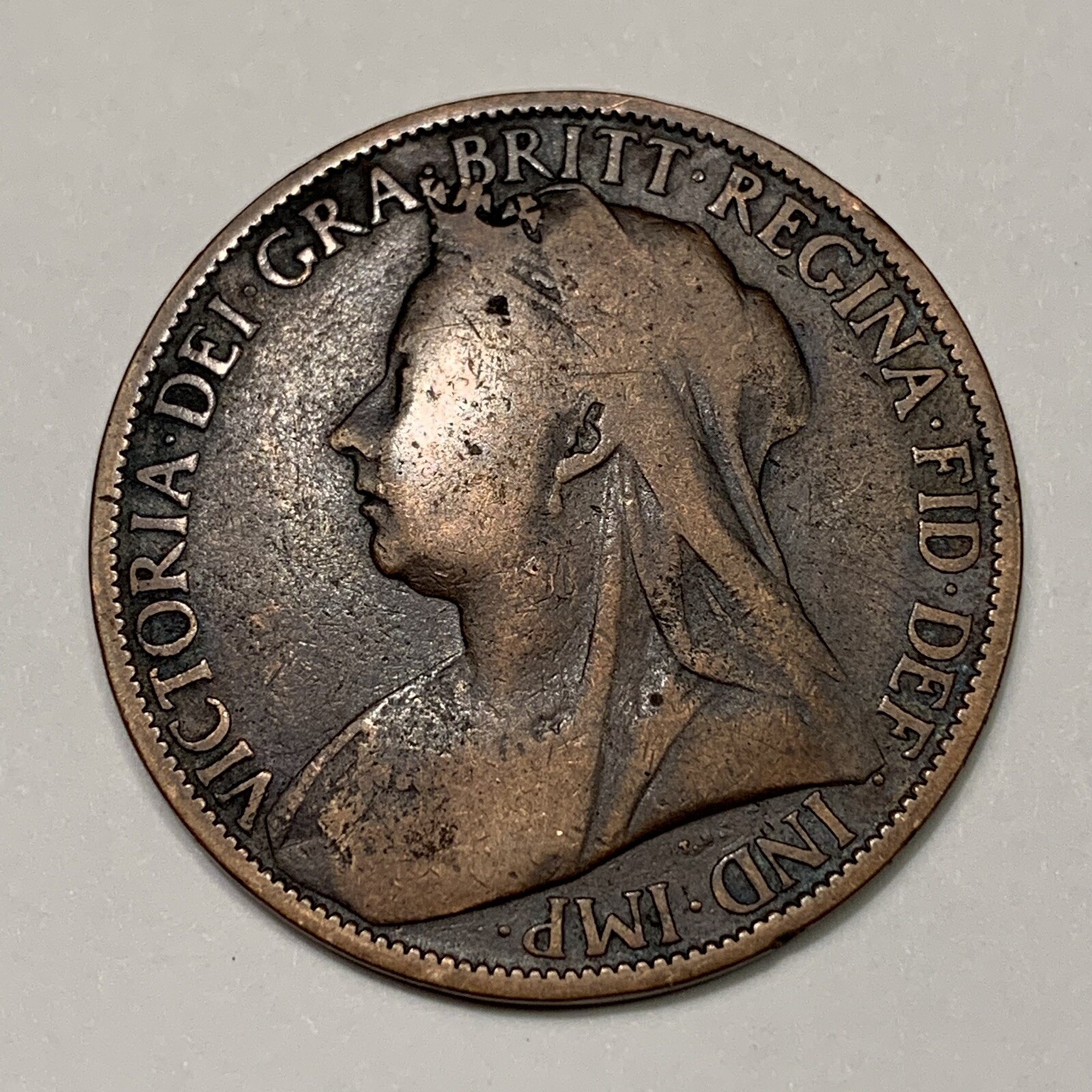 1800s And 1900s Coin - Great Britain One Penny   