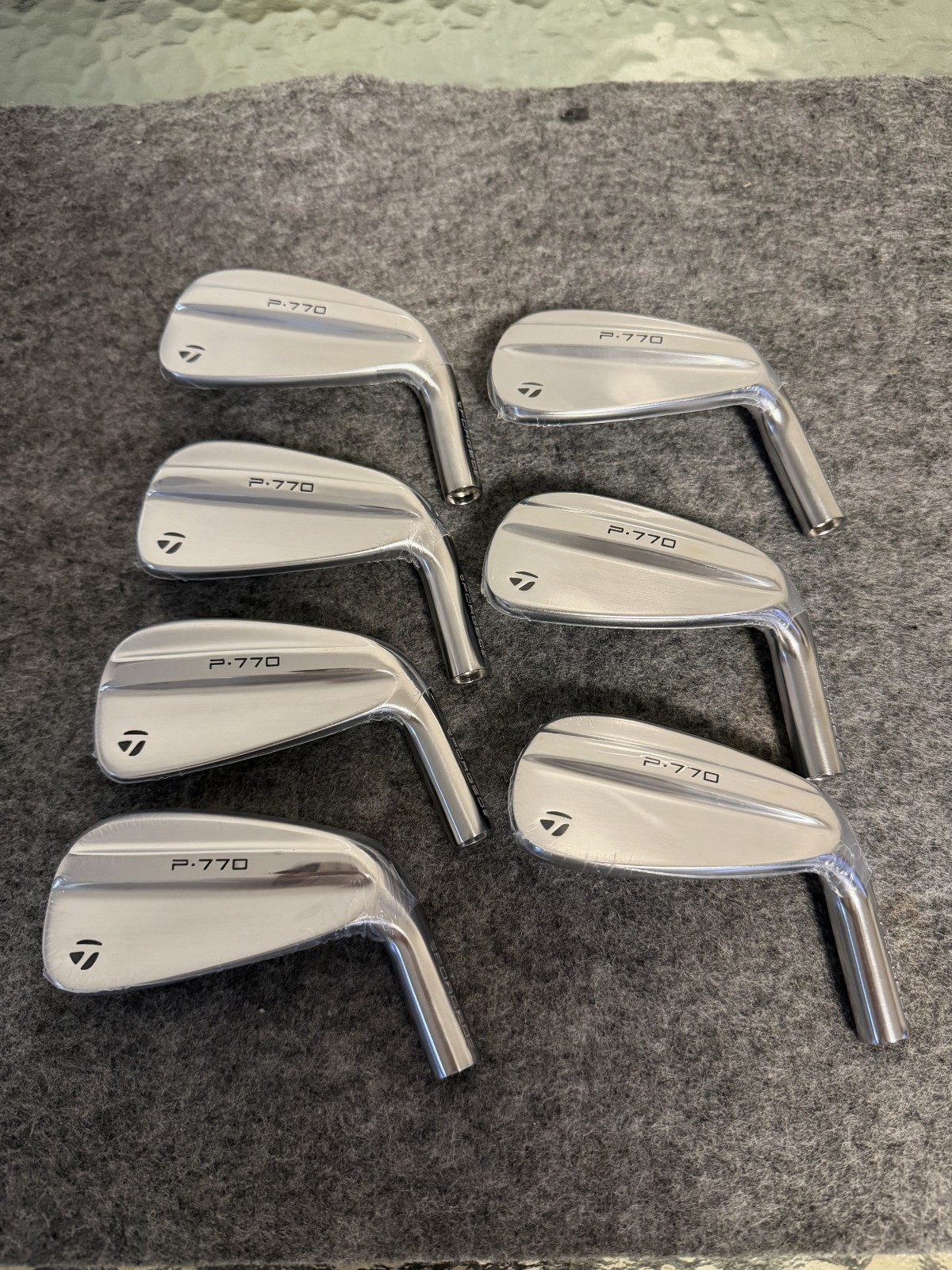 TaylorMade 4 Generation P770 Iron Sets 4-PW Club Head Right Handed-Silver-7-Pcs TaylorMade 4 Generation P770 Iron Sets 4-PW Club Head Right Handed-Silver-7-Pcs