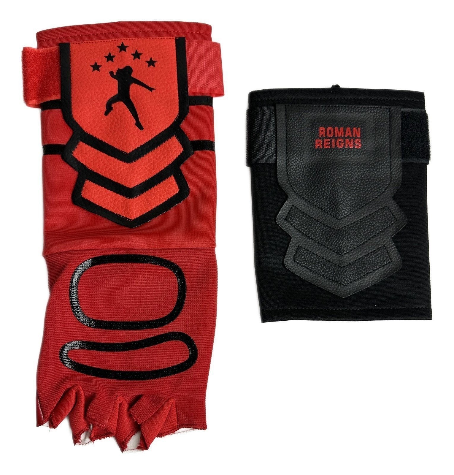 Red Roman Reigns Tribal Chief Logo Punch Glove Set