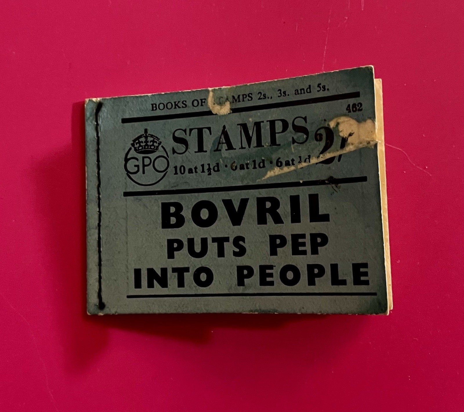 GB 1937 KGVI 2/- Stamp Booklet with stamps SG SB D11 NEAR COMPLETE  (CV £1,100)