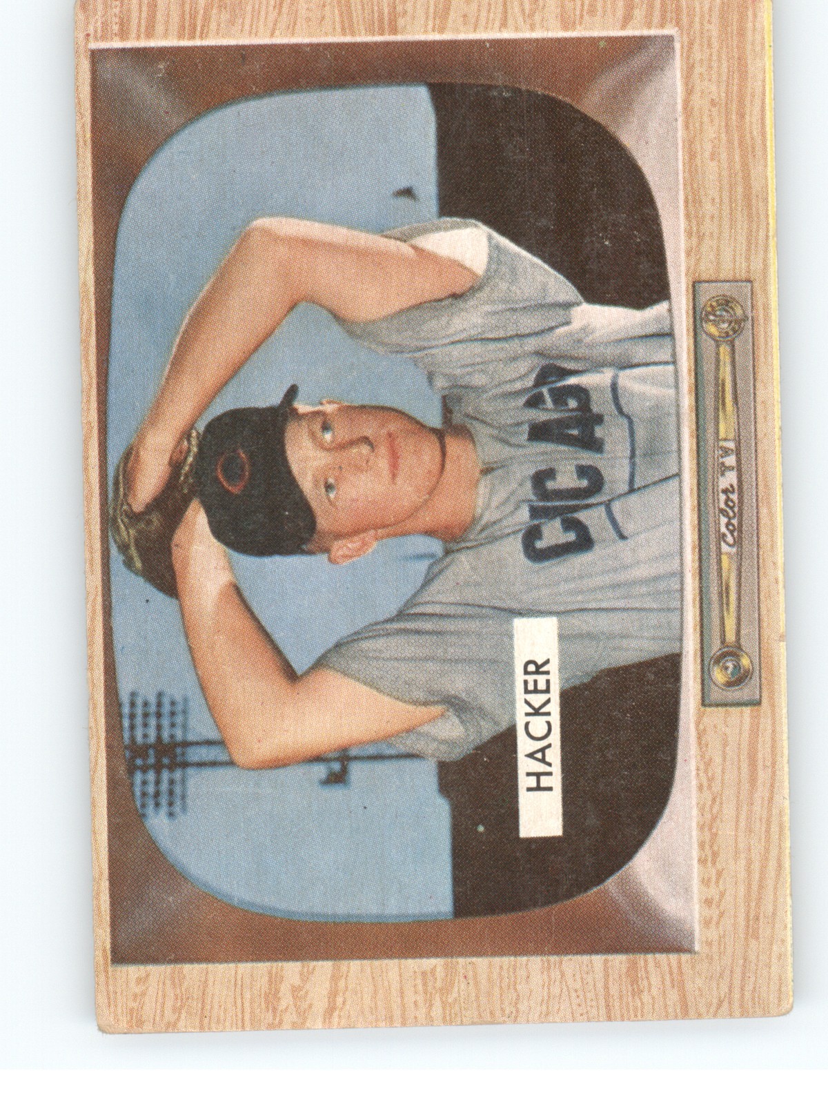 1955 Bowman #8 Warren Hacker 1955 Bowman #8 Warren Hacker