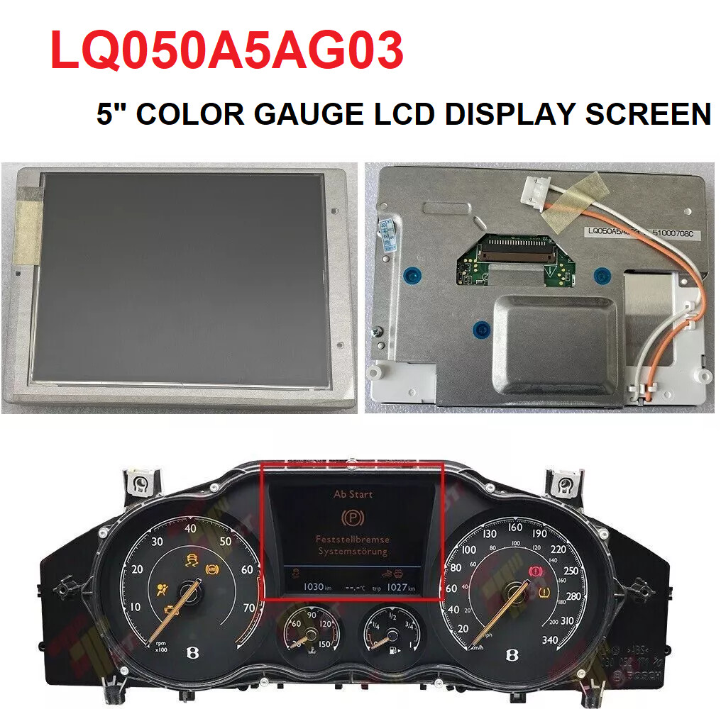 Gauge LCD Display Screen For Porsche Cayenne Touareg Phaeton Instrument Cluster