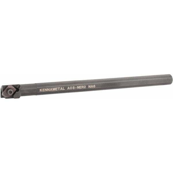 1094824 Kennametal Indexable Boring Bar: A08NER2, 18.54 mm Min Bore Dia, Right 1094824 Kennametal Indexable Boring Bar: A08NER2, 18.54 mm Min Bore Dia, Right