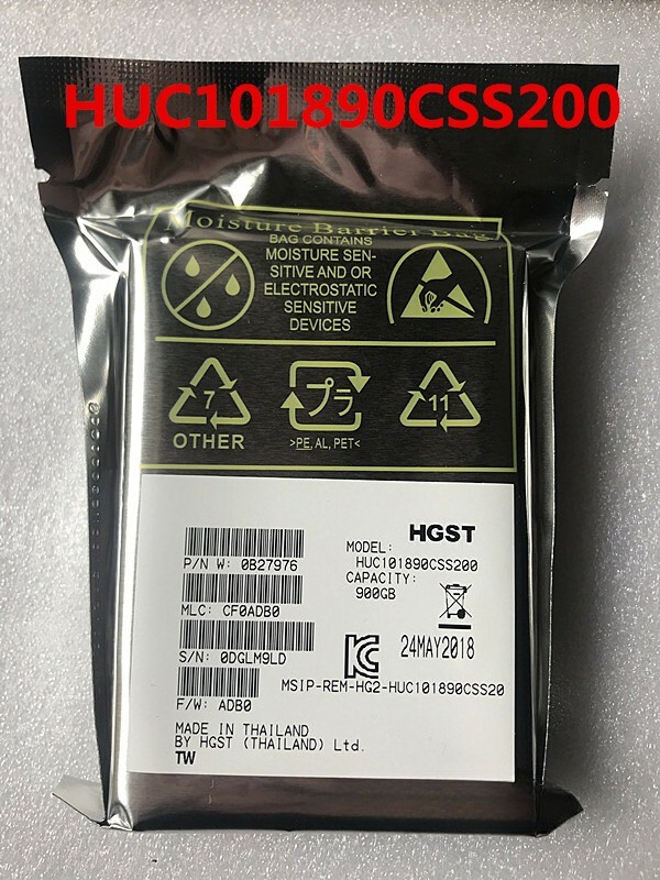 compatible HGST Tested 900GB 10K SAS2.5 12Gb/s Server Hard Drive HUC101890CSS200