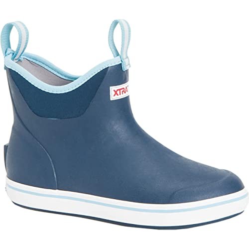 XTRATUF Women’s Ankle Deck Boot – Waterproof Slip-Resistant Ankle Deck Boots