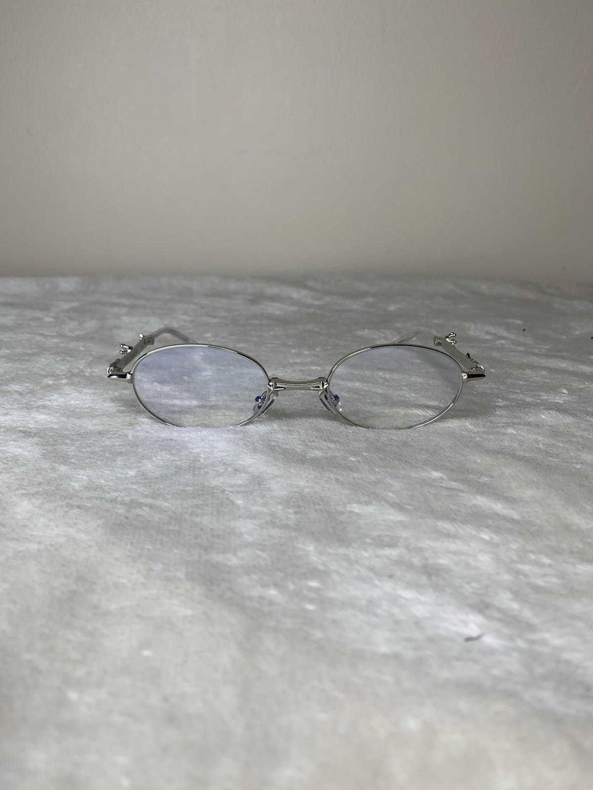 GENTLE MONSTER PICO 02 Pocket Collection Silver Sunglasses UV Blue Light