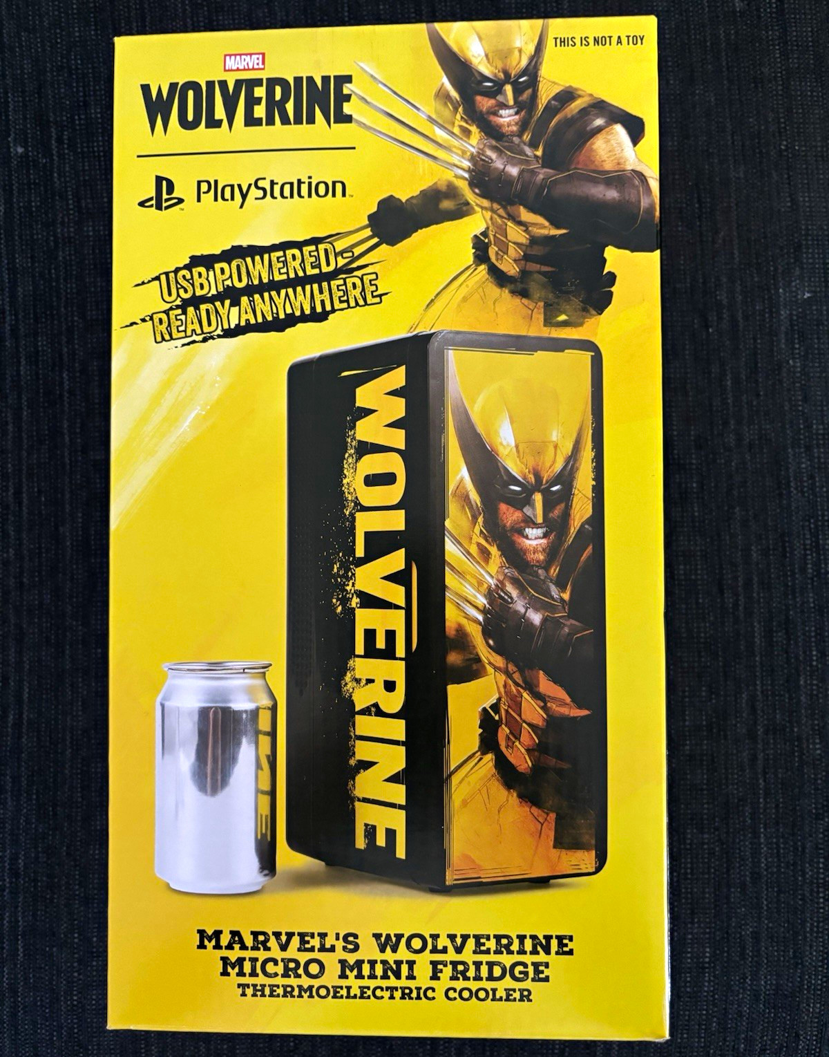 UKONIC Wolverine Mini Fridge Thermoelectric USB Powered PlayStation