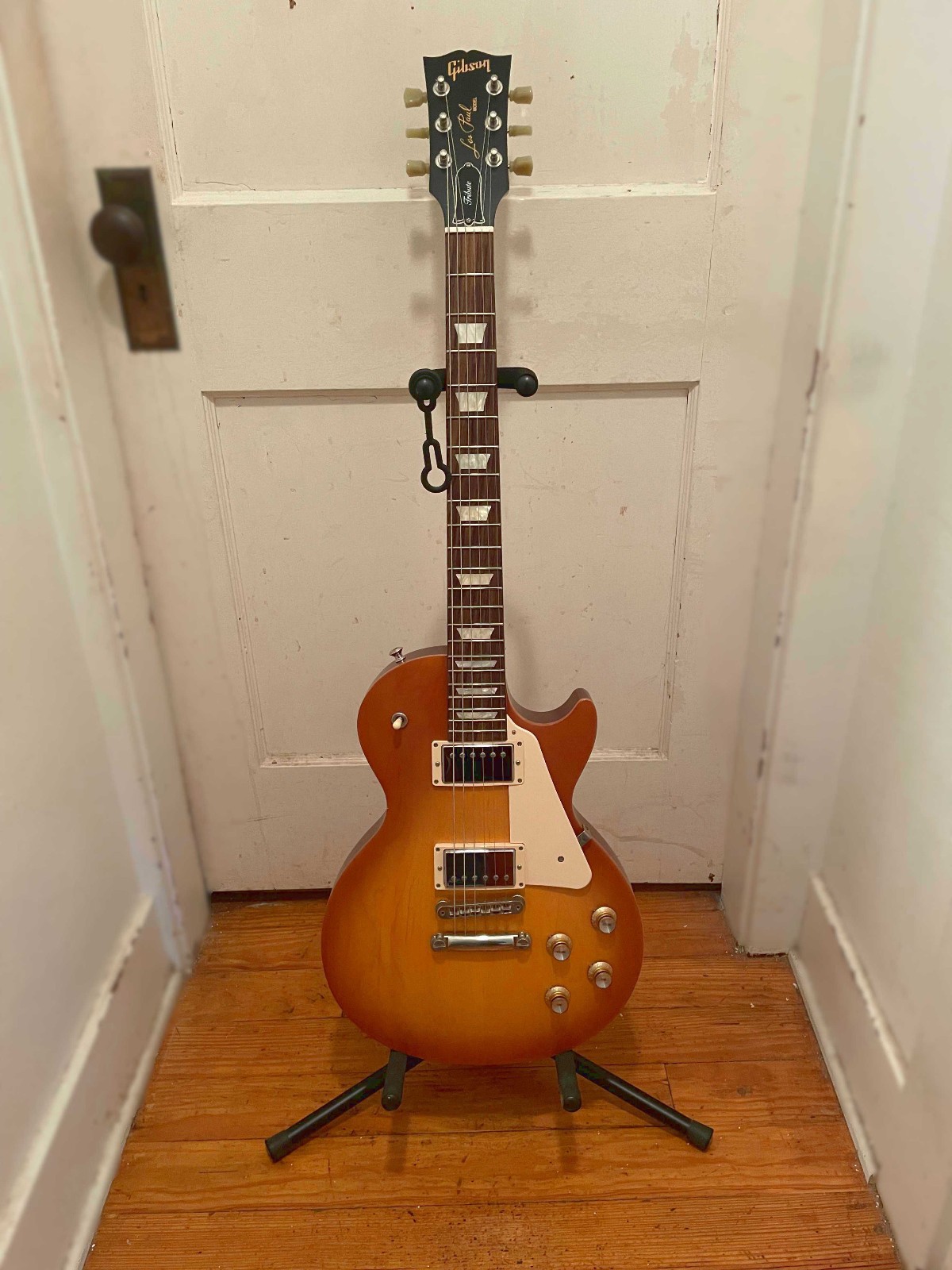 Gibson Les Paul Tribute T 2017 -MADE IN USA- Faded Honey Burst +Gig Bag All Orig