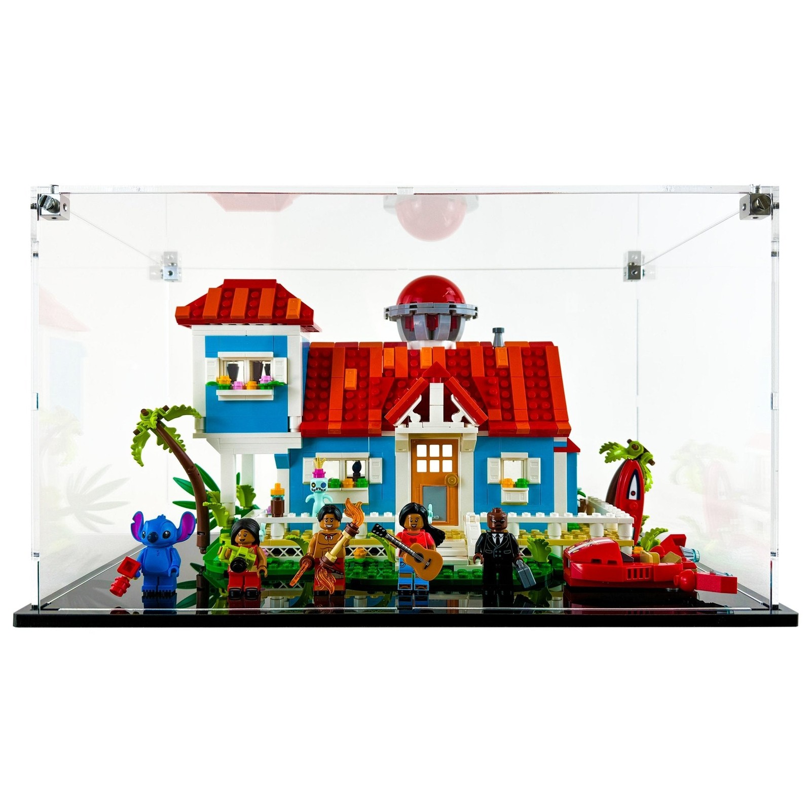 Display Case for LEGO® 43268 Disney Lilo and Stitch Beach House