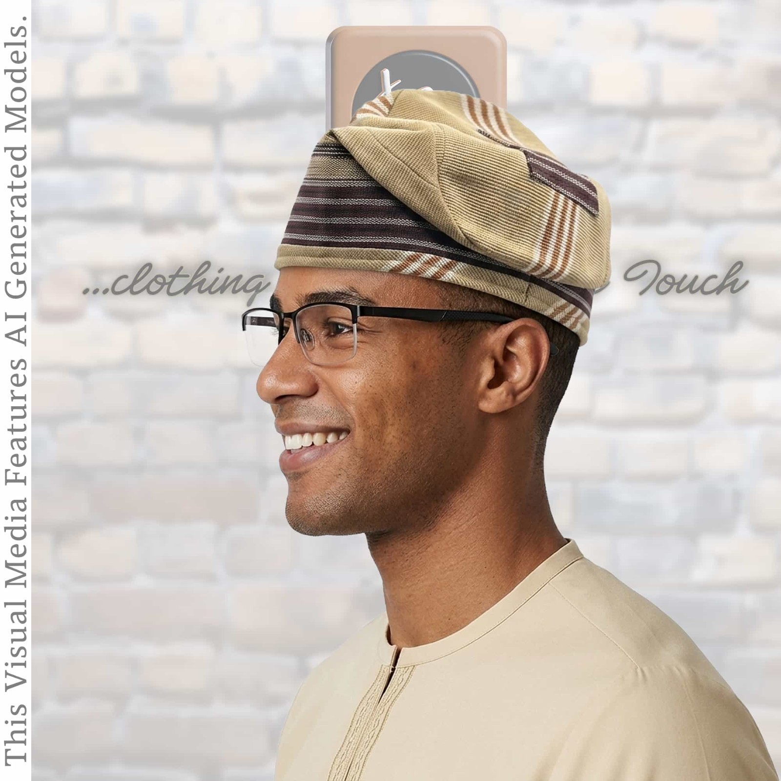 Yoruba Aso Oke Fila, Traditional Nigerian Ceremonial Headpiece, Tribal Gobi Cap Yoruba Aso Oke Fila, Traditional Nigerian Ceremonial Headpiece, Tribal Gobi Cap