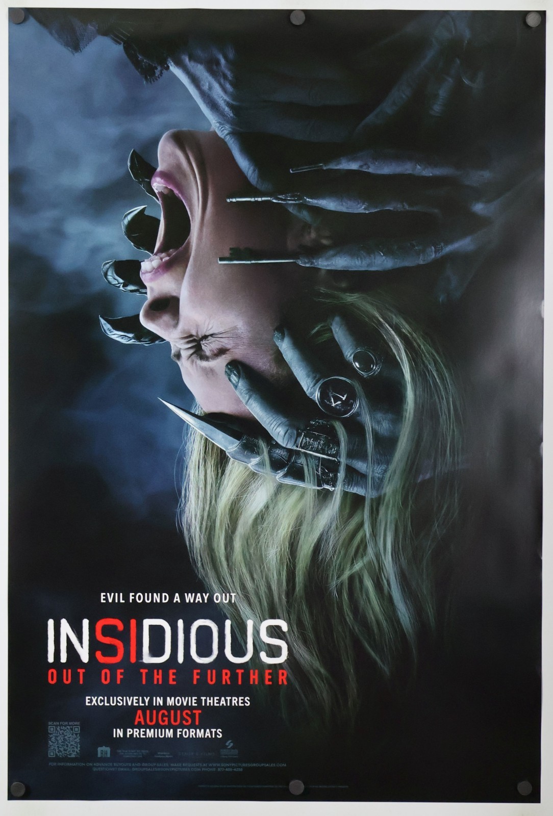 Insidious Out Of The Further - original DS movie poster D/S 27x40 2026 Horror Insidious Out Of The Further - original DS movie poster D/S 27x40 2026 Horror
