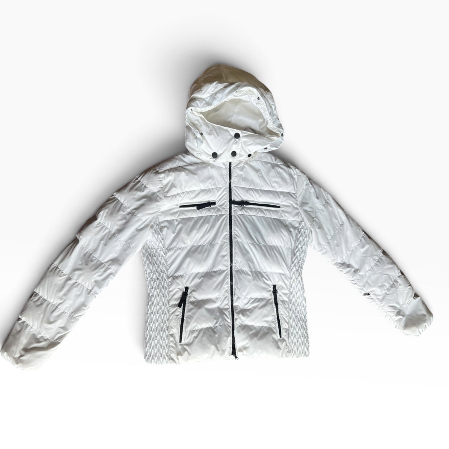 Bogner Fire and Ice Ski Puffer Goose Down Hooded  Parka Jacket Size 42 US 12