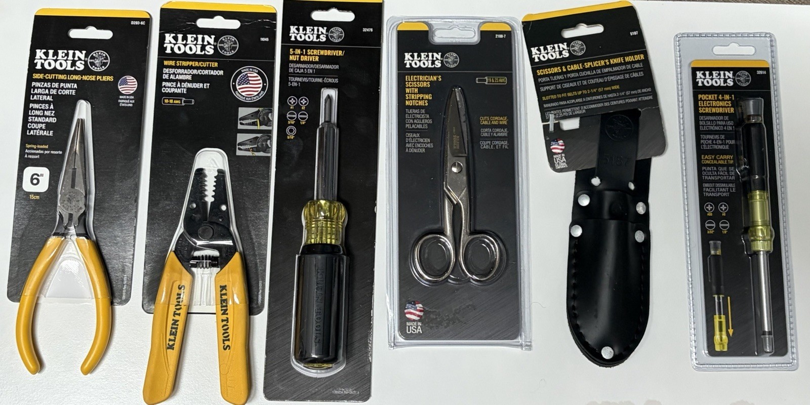 6 Klein Tools (NEW) 6 Klein Tools (NEW)