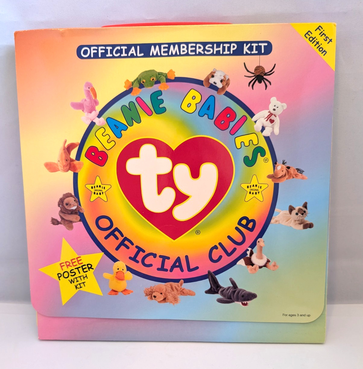 Ty Official Membership Kit First Edition Beanie Babies Official Club  5824
