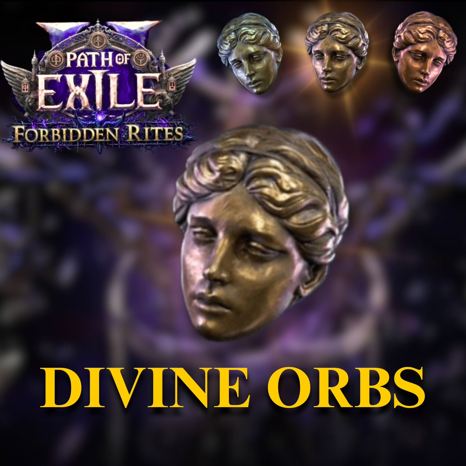 🔥DIVINE ORBS PATH OF EXILE 2 FORBIDDEN RITES🔥 POE2 CURRENCY🔥 NO BANS🔥