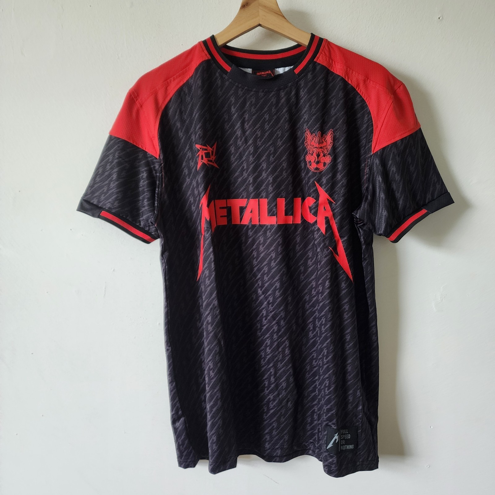 Official M72 Metallica Soccer Football Jersey Medium