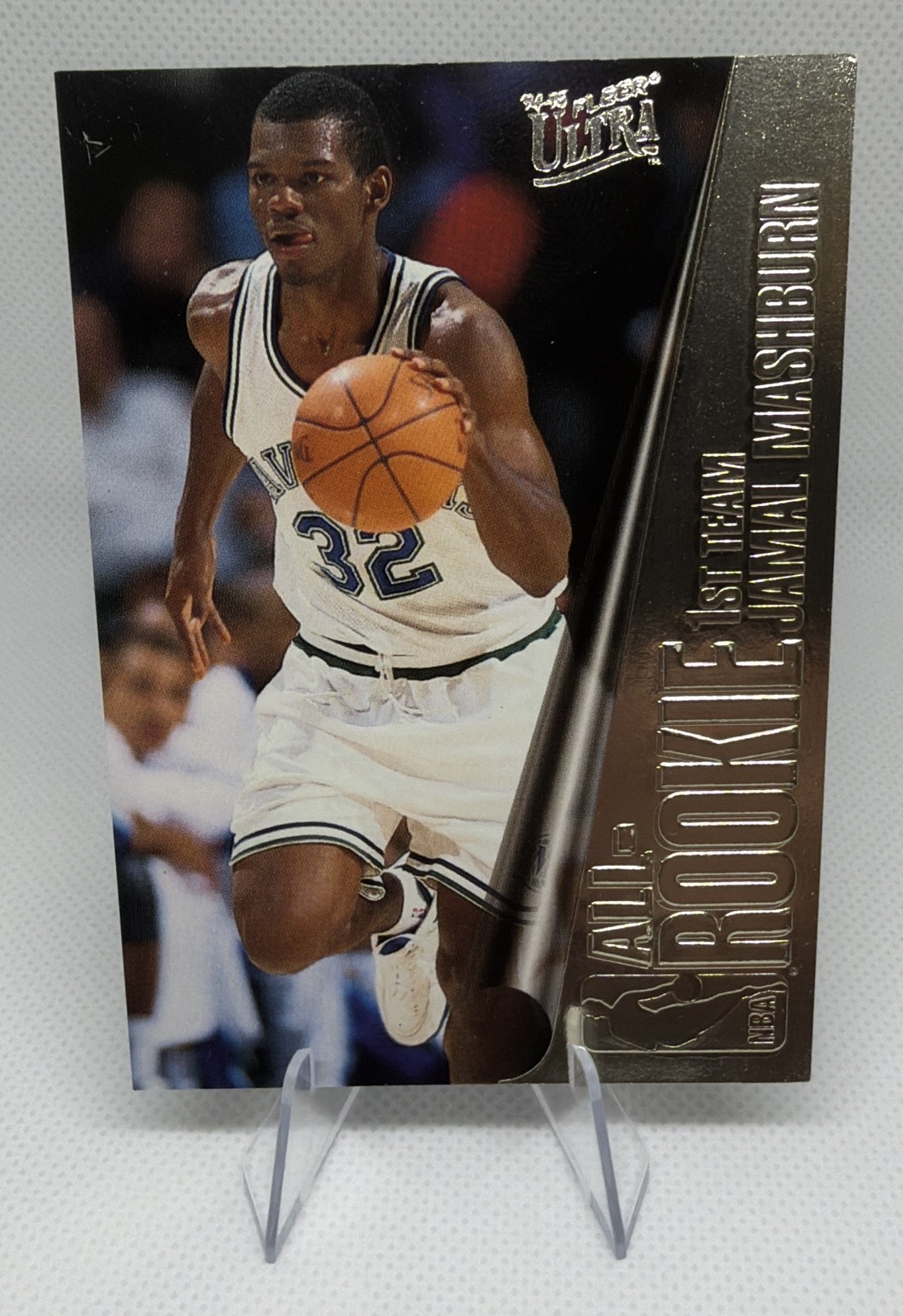 1994-95 Fleer Ultra - Nba All-Rookie Jamal Mashburn #3 1994-95 Fleer Ultra - Nba All-Rookie Jamal Mashburn #3