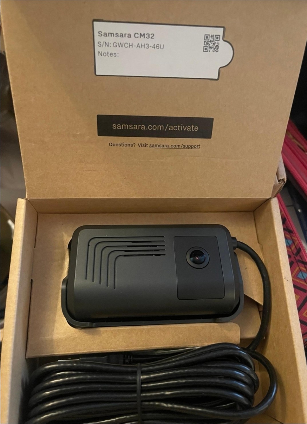 Brand New Open Box Samsara CM32 Dual Facing Dash Camera HW-CM32 Brand New Open Box Samsara CM32 Dual Facing Dash Camera HW-CM32