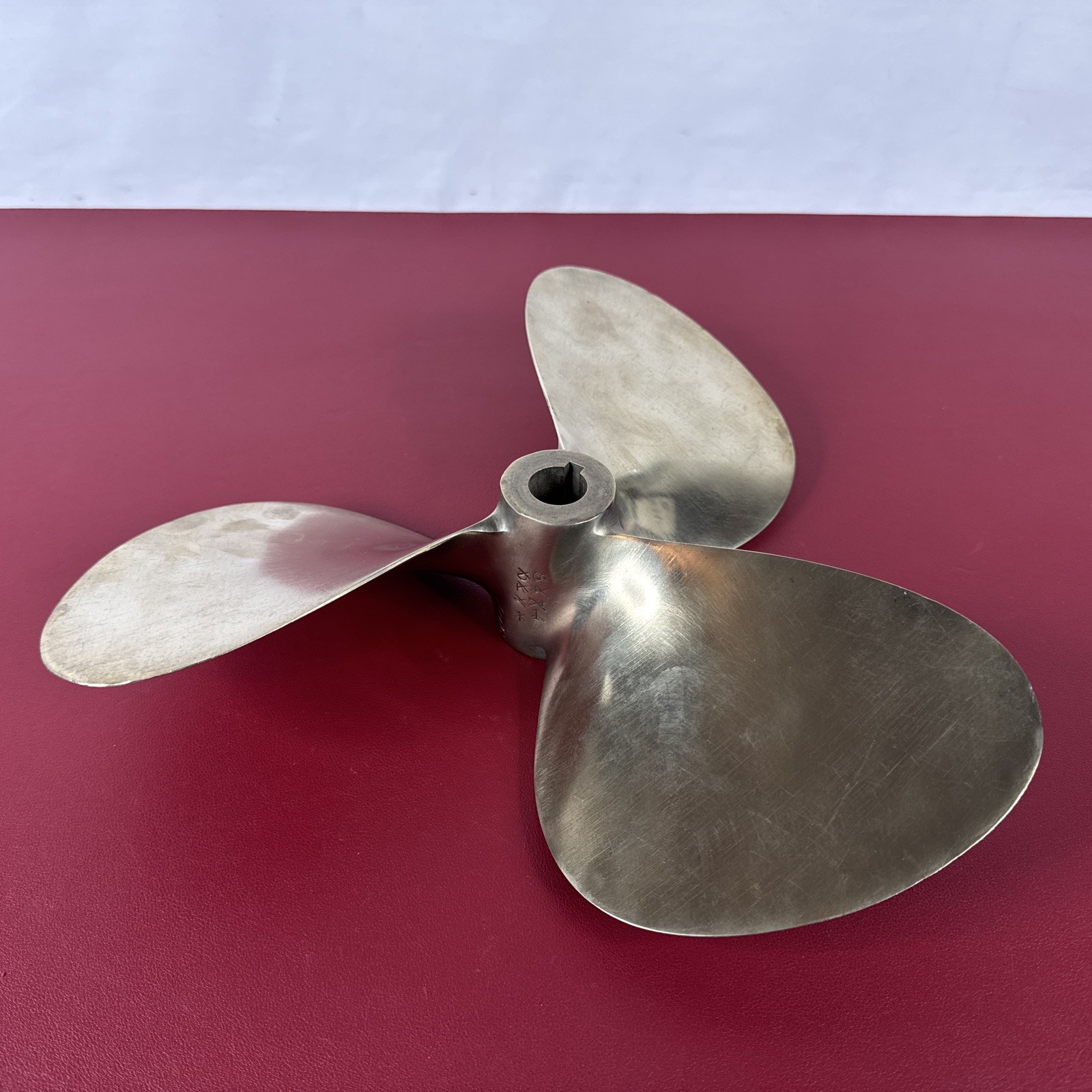 Vintage Brass Bronze? Michigan Wheel 14x12 Propeller RH Vintage Brass Bronze? Michigan Wheel 14x12 Propeller RH