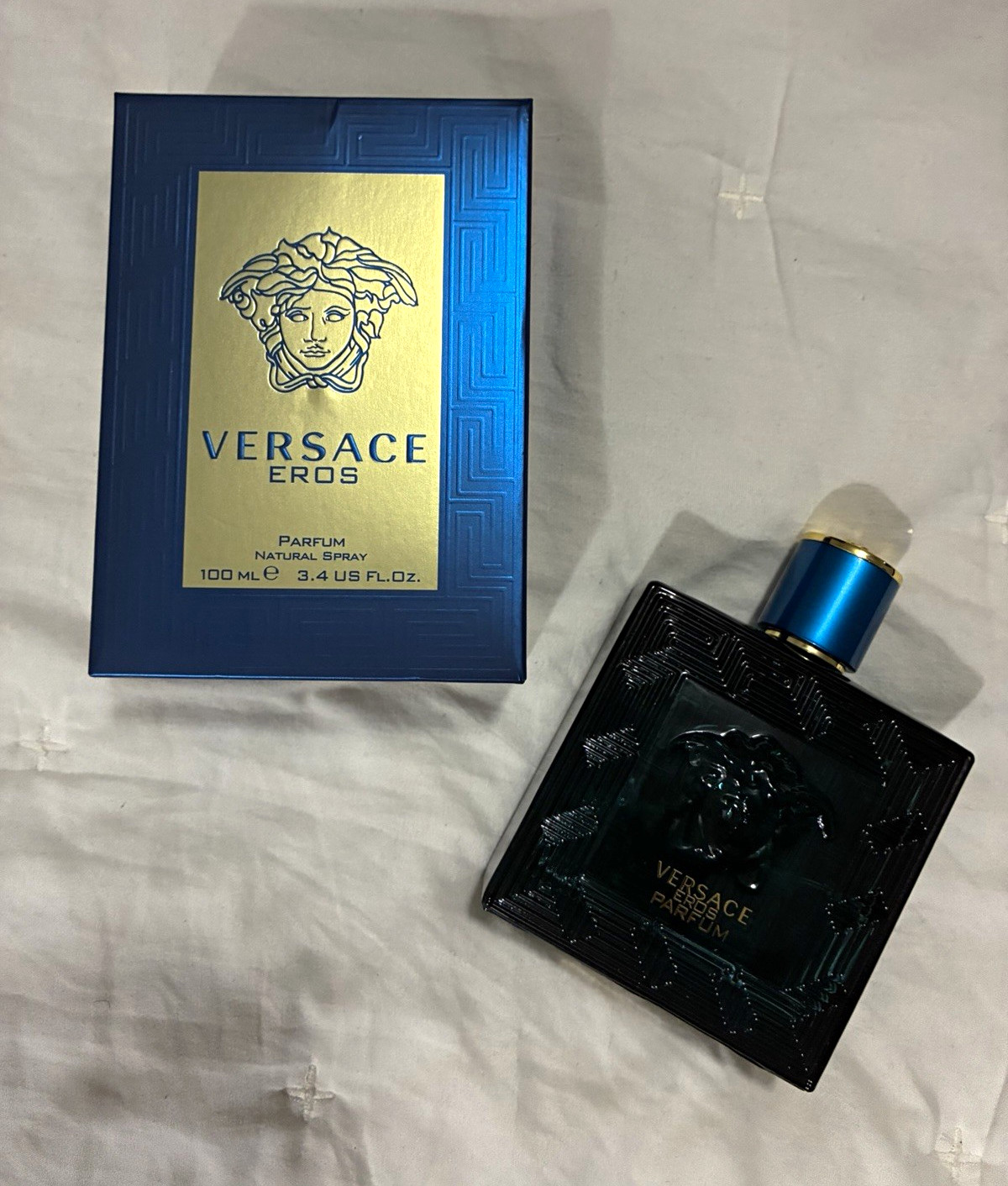 Versace Versace Eros Parfum Spray, Regular Size 3.4 US fl oz Versace Versace Eros Parfum Spray, Regular Size 3.4 US fl oz