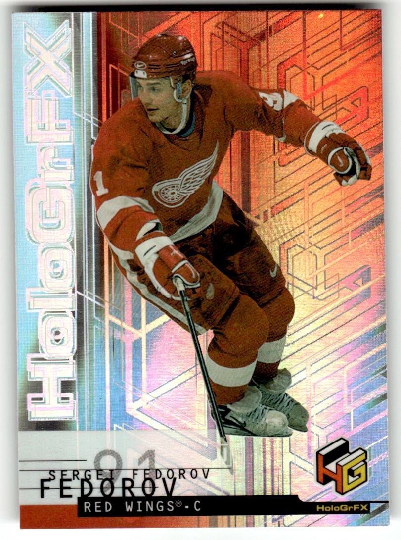 1999-00 Upper Deck HoloGrFX - Sergei Fedorov #23 1999-00 Upper Deck HoloGrFX - Sergei Fedorov #23