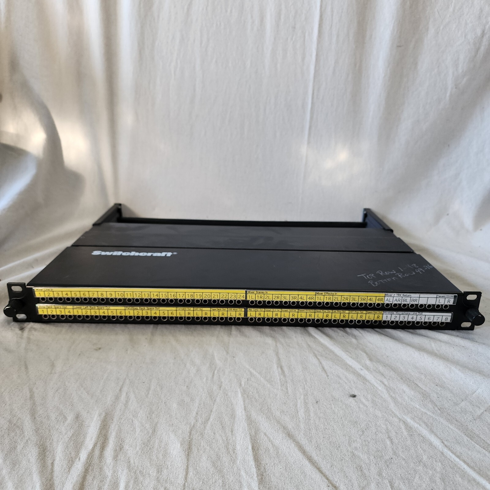 Switchcraft Patch Panels 1 3/4 WIRED FRT ACC | TTPFA96K1NO