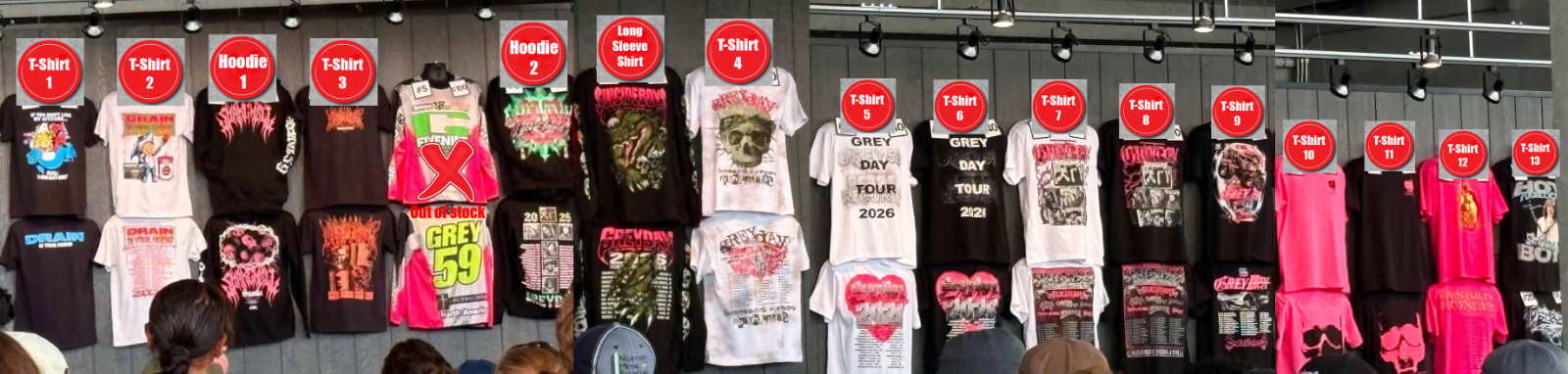Grey Day Tour 2026 North American Merch Tee, Hoodie, T-Shirt Reprint