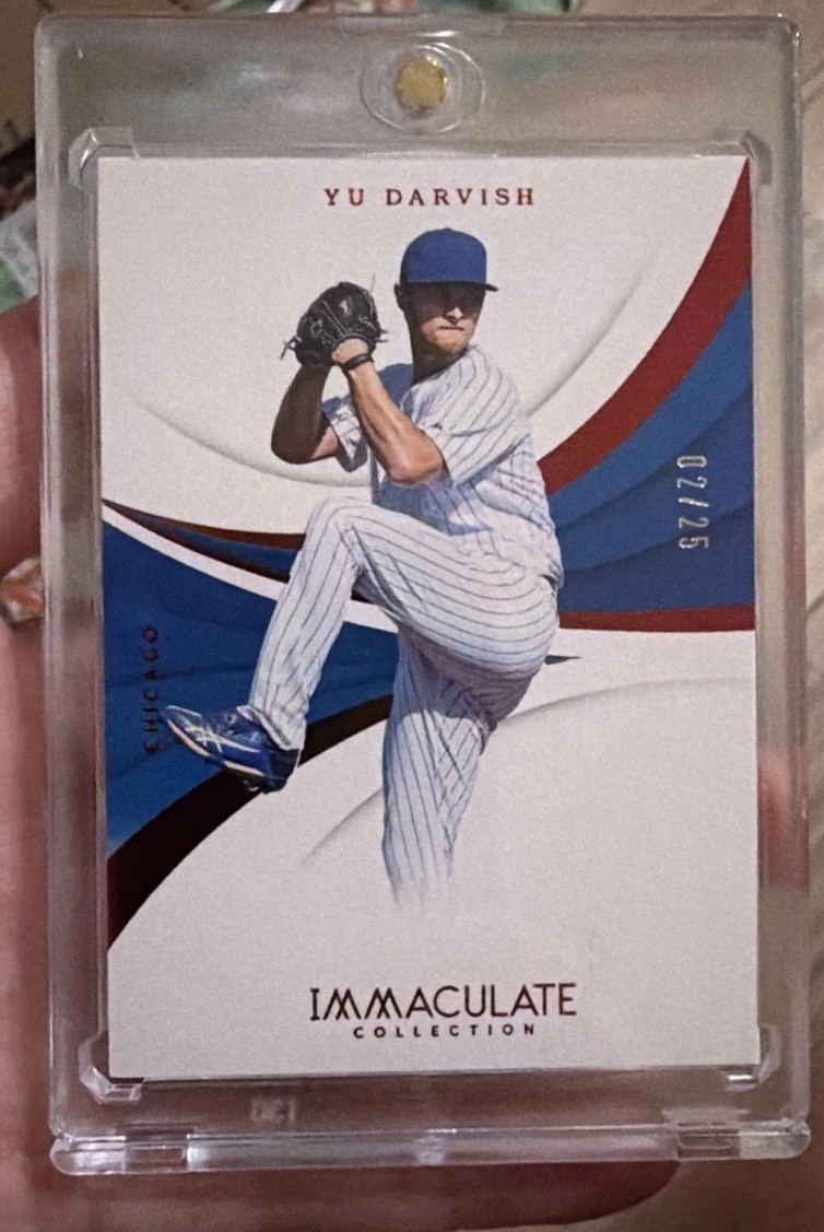 Only 25 copies Yes…,🔥SSP RARE🔥Panini Immaculate Collection-Yu Darvish #02/25