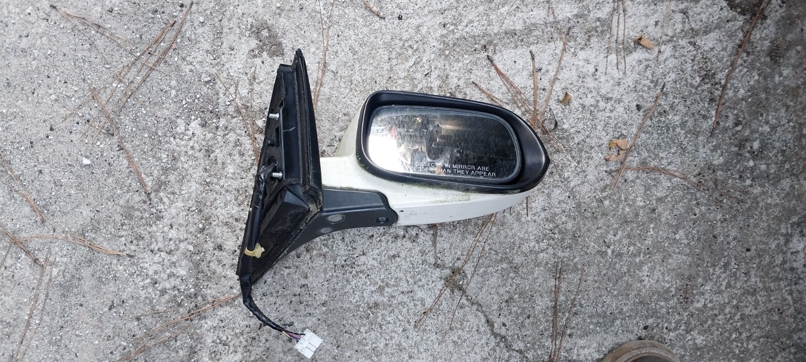 2005-2008 Acura TSX Right Passenger Side View Mirror Door Power Heated White OEM