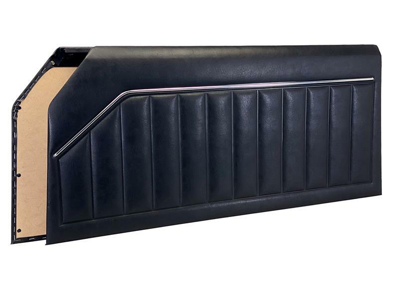 Interior Black Door Panel For Opel Manta A With Nickel 1900 SR 1970 - 1975