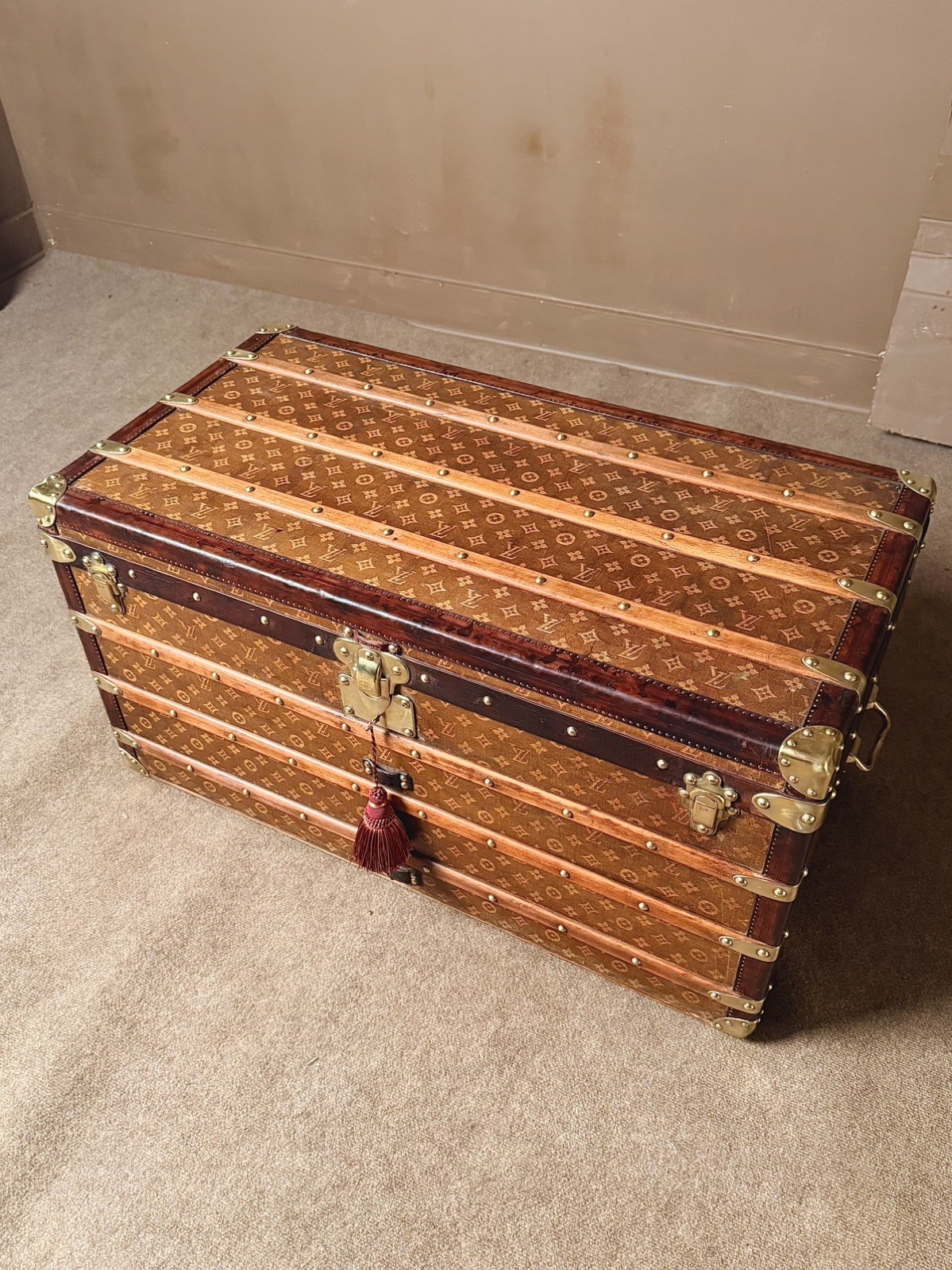 Antique Louis Vuitton Trunk Antique Louis Vuitton Trunk