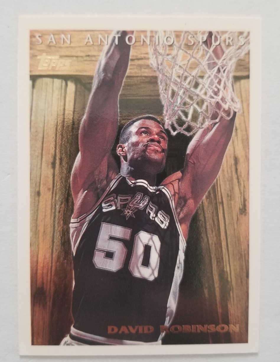 Topps 1995-96 Pan for Gold David Robinson San Antonio Spurs #PFG11 Topps 1995-96 Pan for Gold David Robinson San Antonio Spurs #PFG11