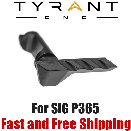 Tyrant Designs Enhanced Takedown Lever for Sig P365, XL, X-MACRO - Black Tyrant Designs Enhanced Takedown Lever for Sig P365, XL, X-MACRO - Black