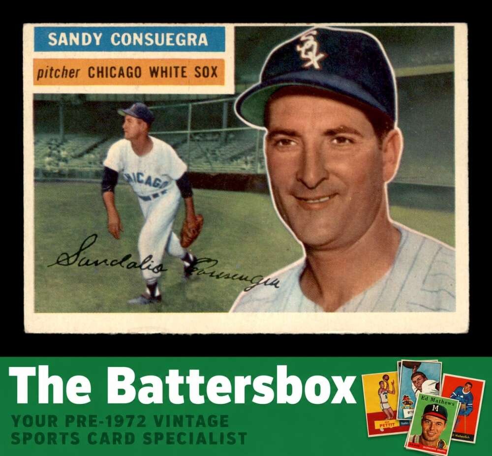 1956 Topps #265 Sandy Consuegra   VG/VGEX X3786109