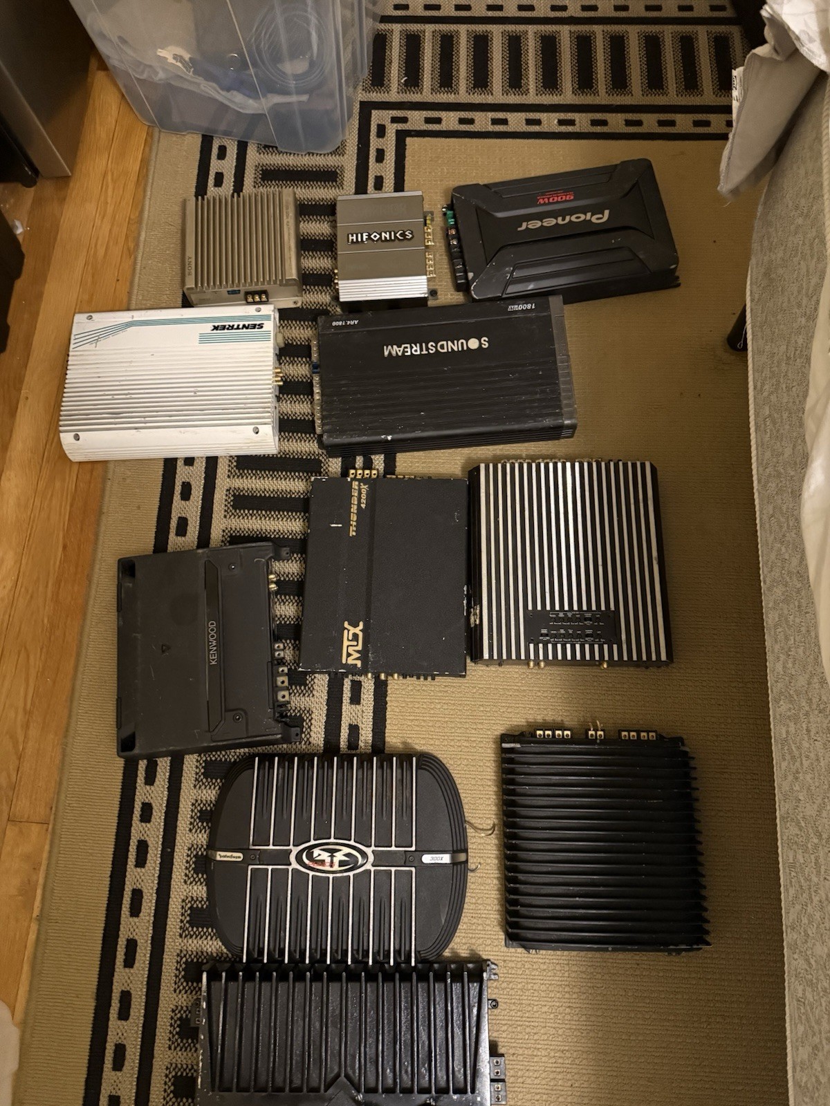 OLD SCHOOL CAR AMP LOT — ROCKFORD FOSGATE • JBL • MTX & MORE