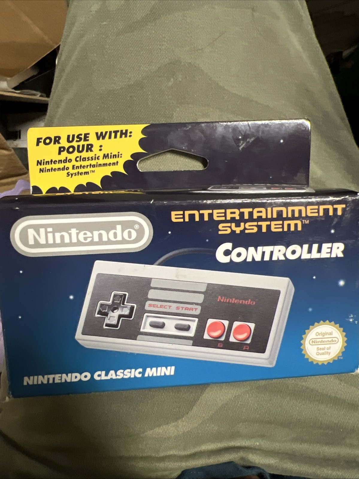 Official OEM Nintendo NES Mini Classic Controller Original BRAND NEW Official OEM Nintendo NES Mini Classic Controller Original BRAND NEW