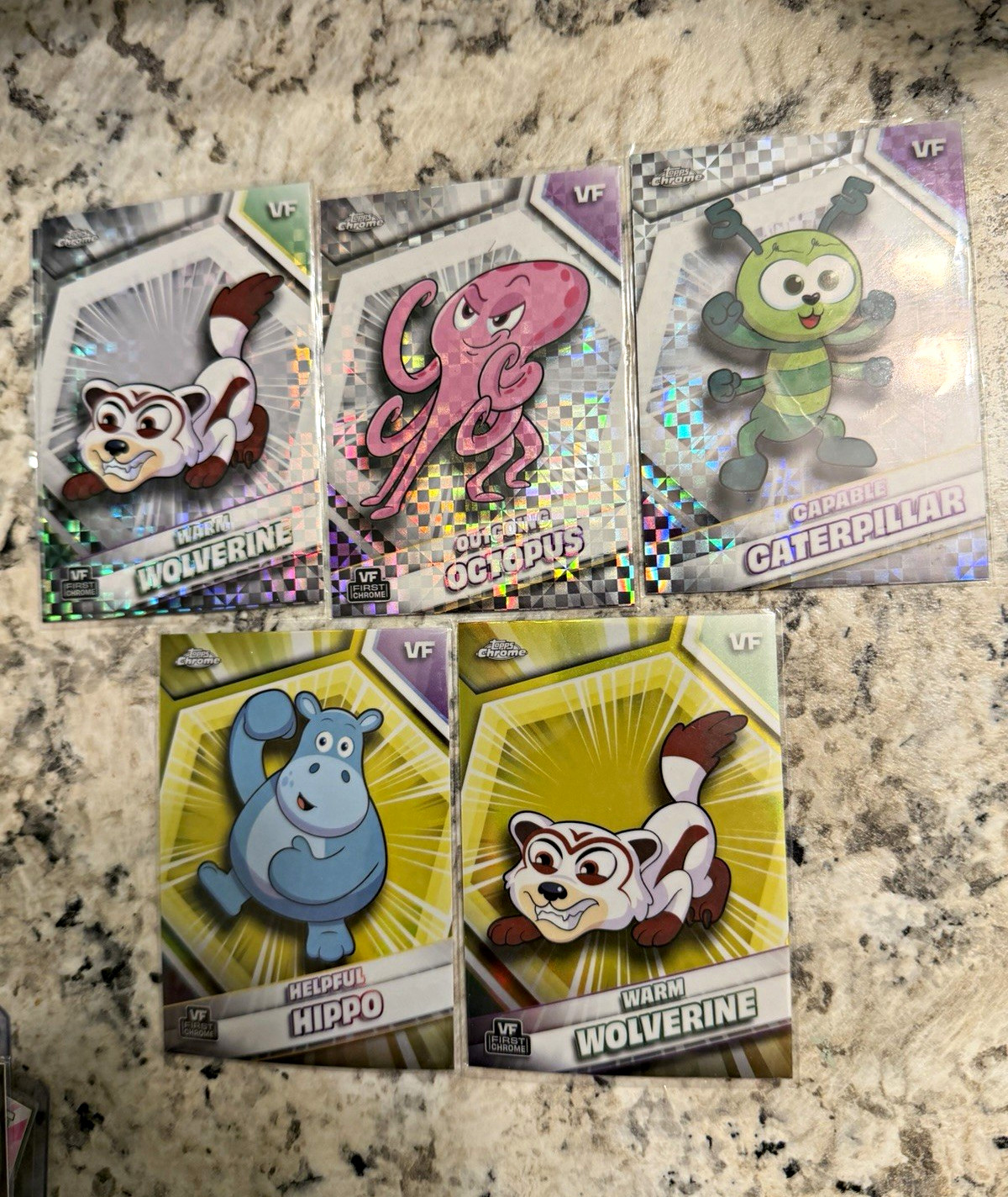 Topps Chrome VeeFriends 6-Card Lot Topps Chrome VeeFriends 6-Card Lot