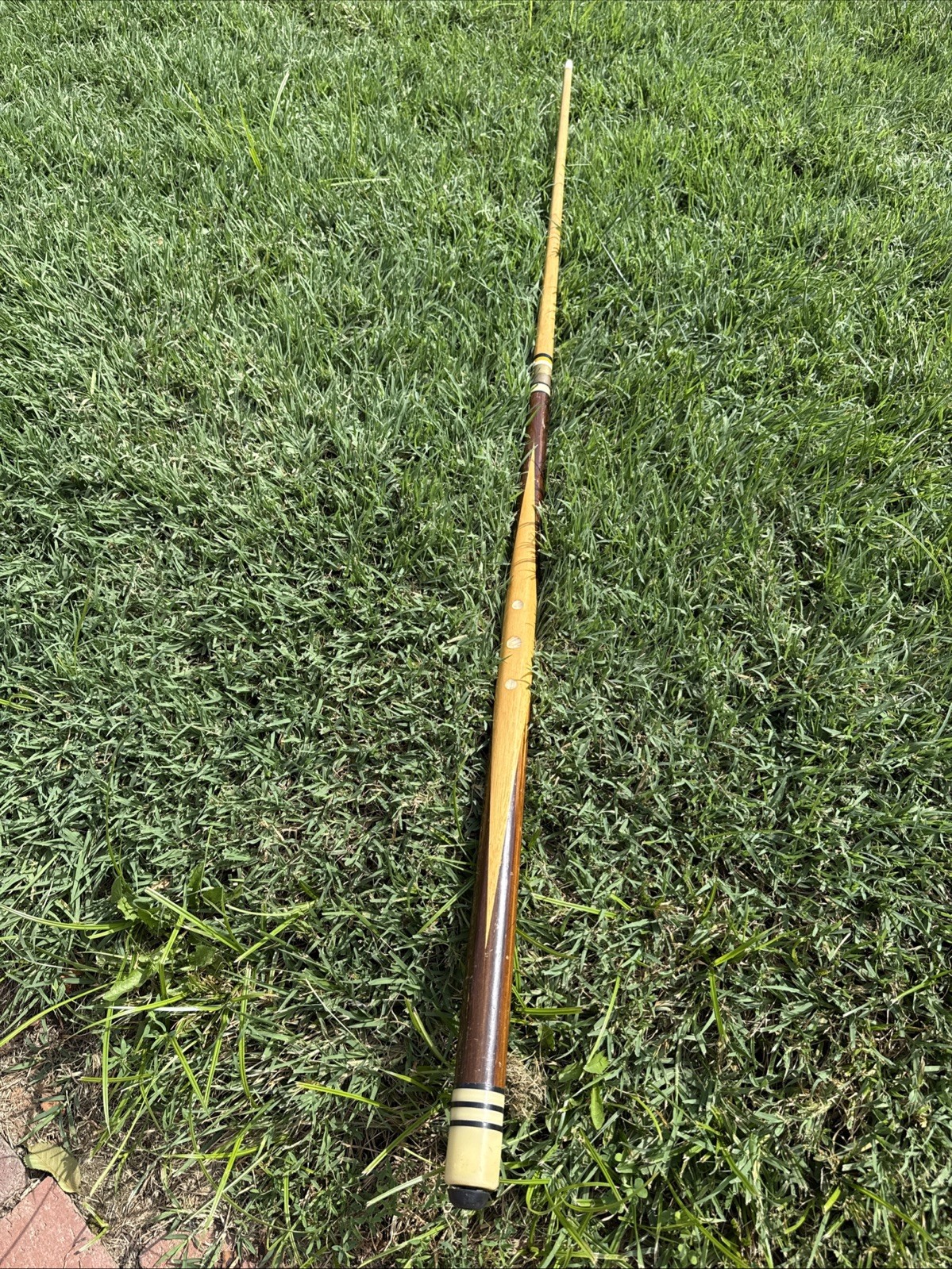 Vintage Premier Line hand crafted pool cue Pearl Inlay 2 Piece