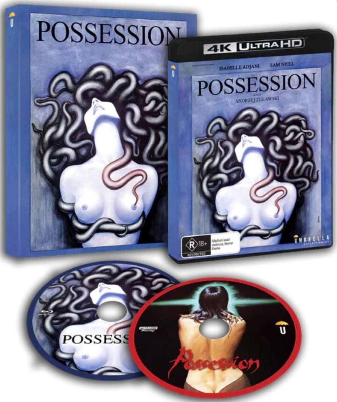 POSSESSION (1981) 4K UHD Blu-Ray with slipcover BRAND NEW (USA Compatible)