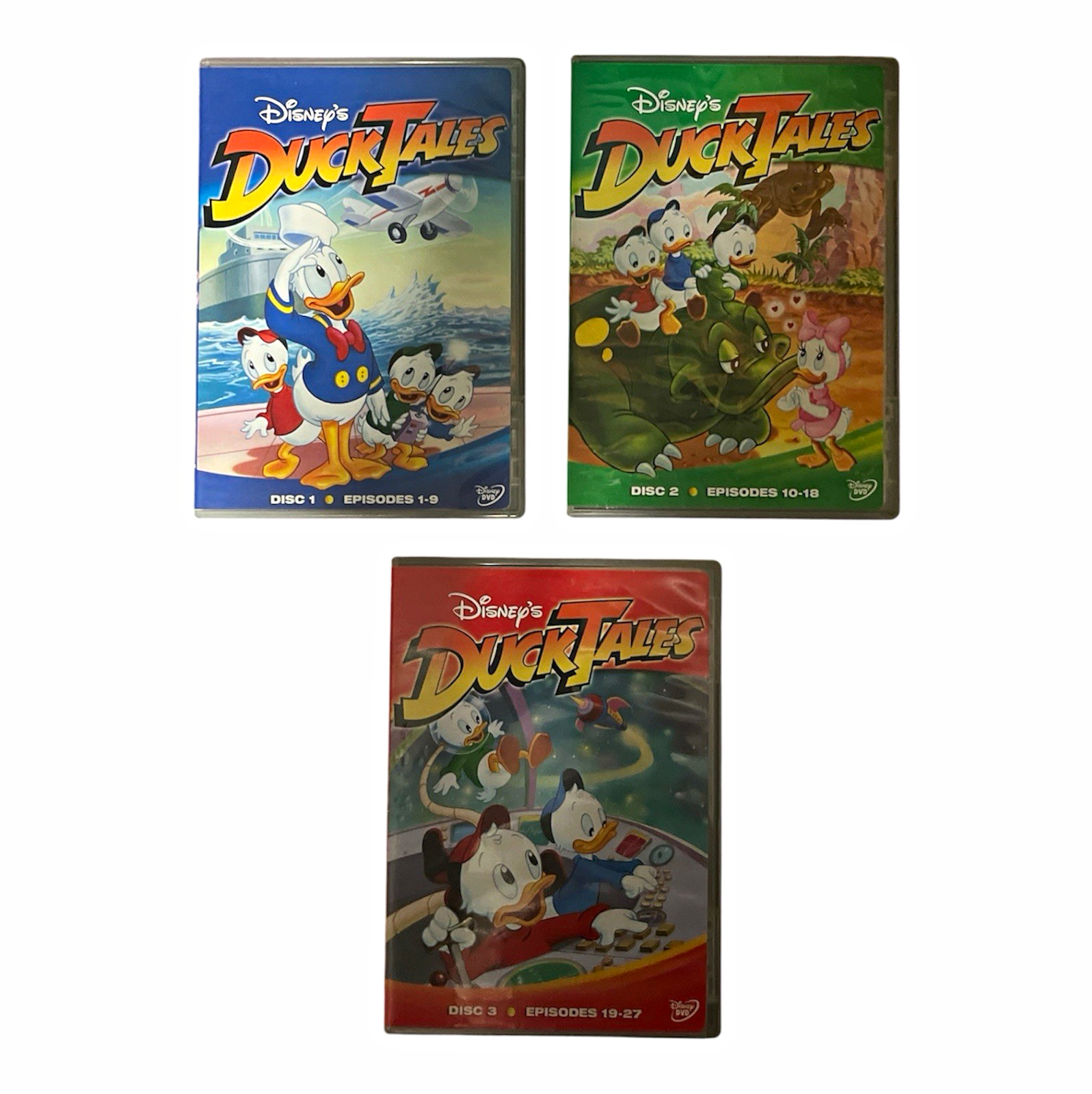 Disney Disney\'s DuckTales TV Series DVD 3-Disc Set Episodes 1-27 Animation