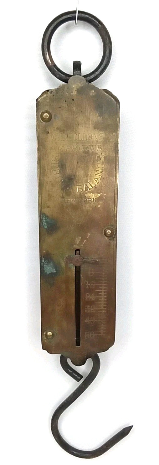 Antique 1890s Chatillons Improved Spring Balance 13\