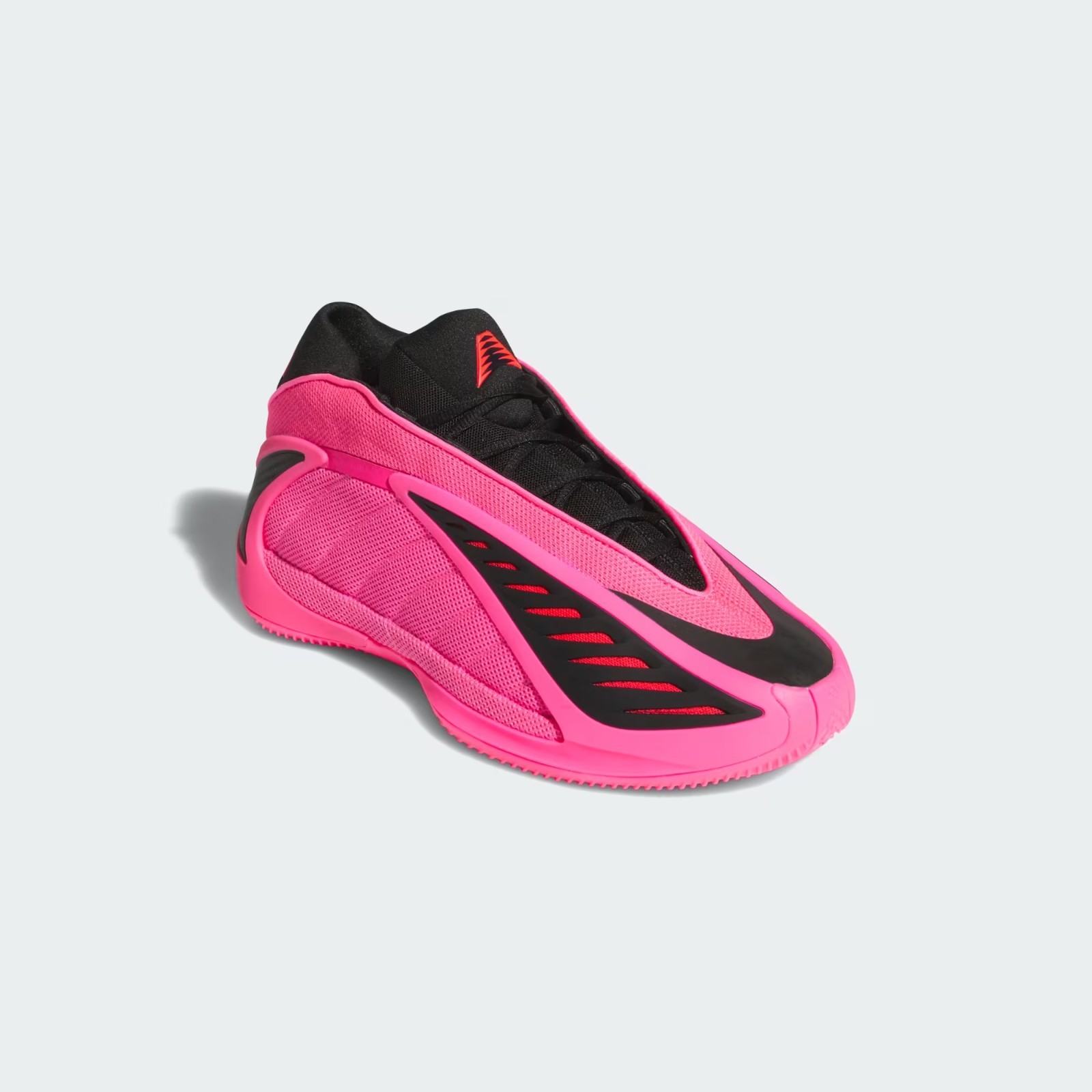 adidas Anthony Edwards 2 Lucid Pink Core Black Lucid Red Unisex Basketball Shoe
